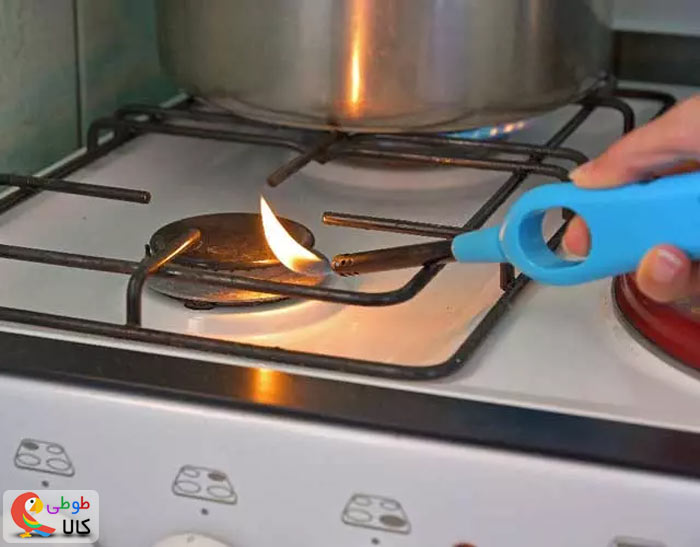 عکس فندک گازی آشپزخانه