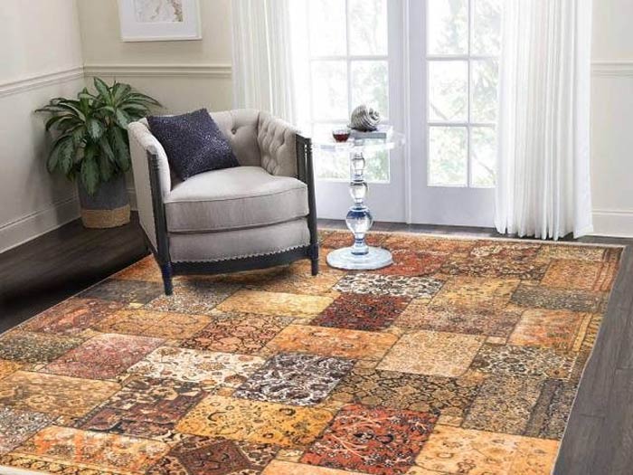 فرش کلاژ ماشینی