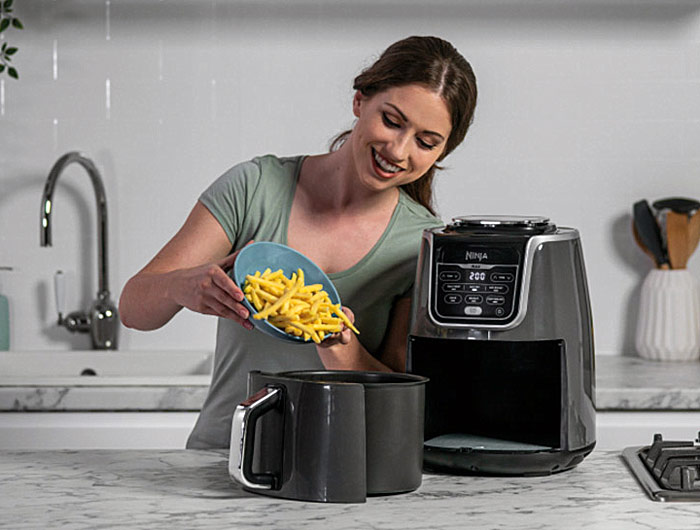 استفاده از دستگاه سرخ کن سیب زمینی