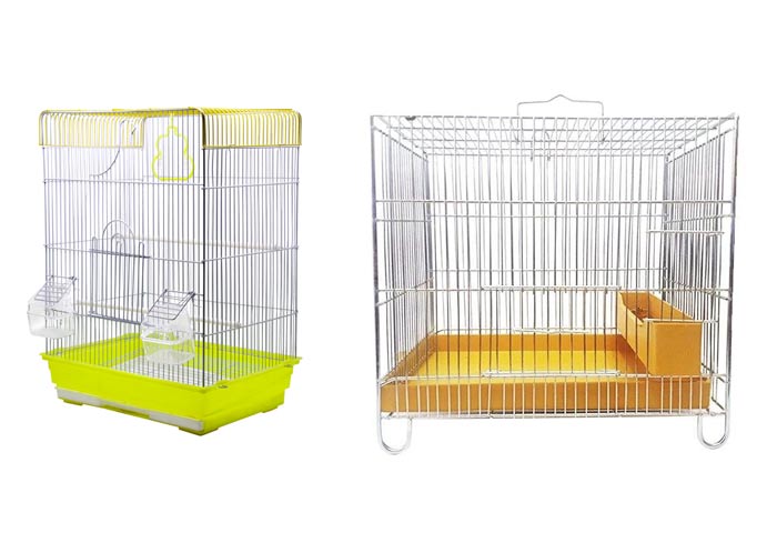 قفس چوبی پلاستیکی پرنده