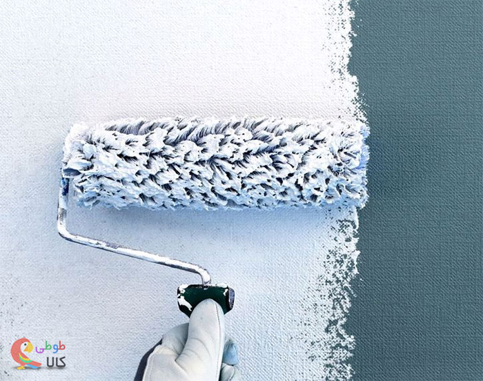 غلتک رنگ پرز بلند