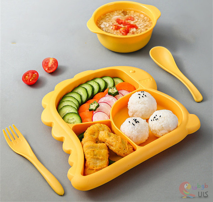 طراحی قاشق چنگال کودک