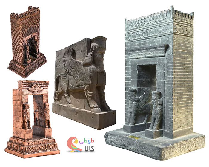 مجسمه تاریخی دکوری دروازه ملل