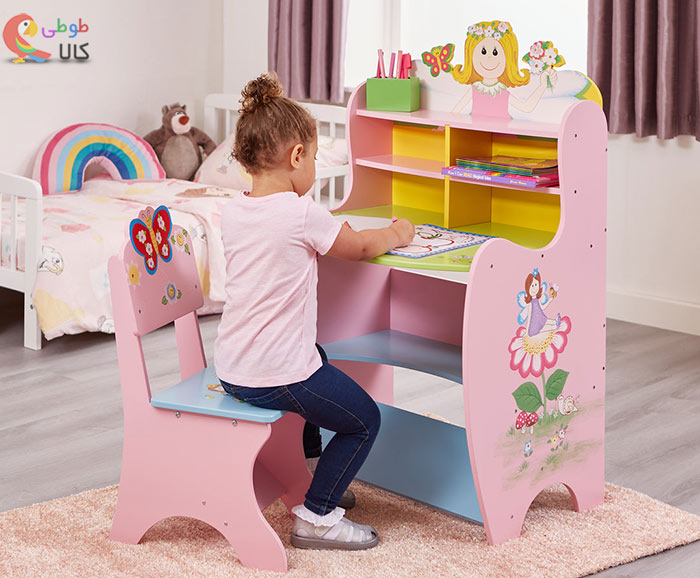 میز تحریر کودک ام دی اف