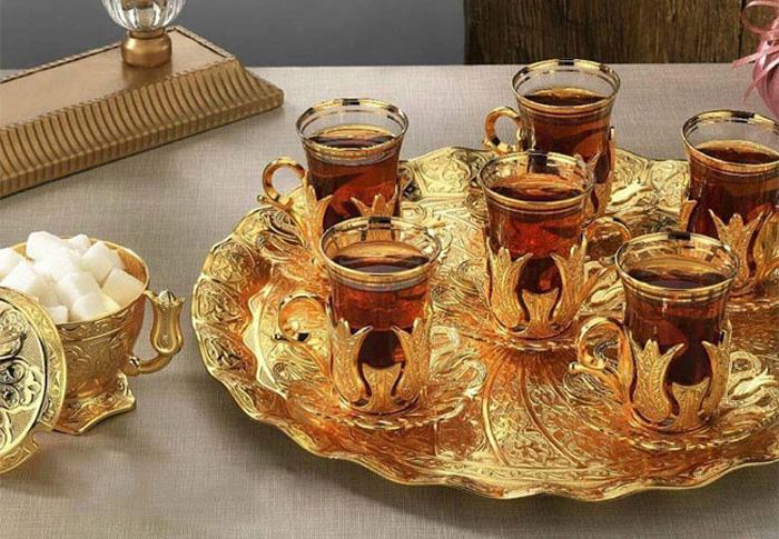 سرویس چای خوری شیشه ای