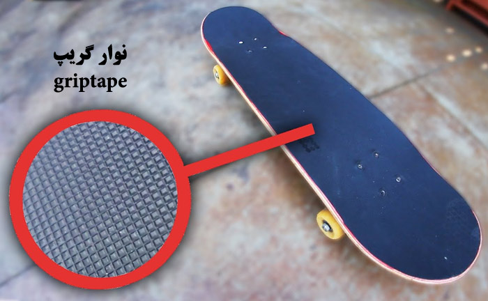 نوار گریپ اسکیت برد