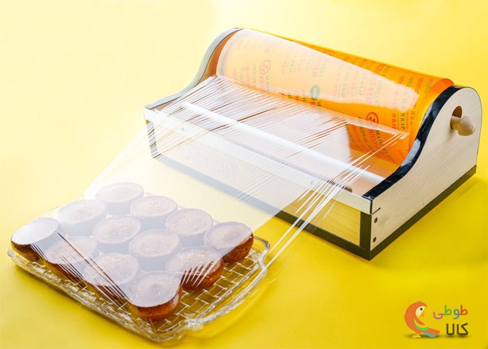 دستگاه سلفون کش دستی چوبی