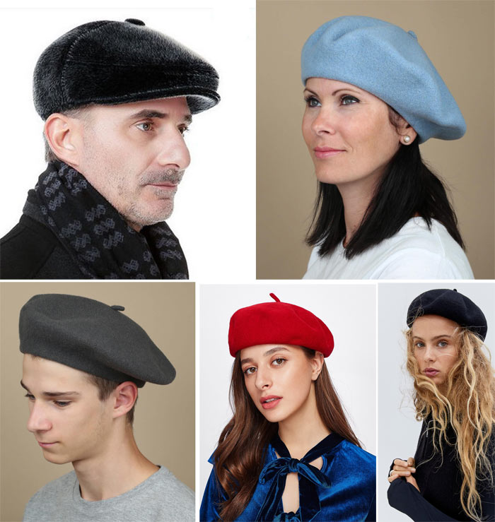 انواع کلاه فرانسوی