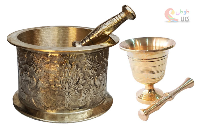 عکس هاون برنجی