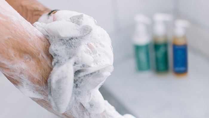 نحوه استفاده از شامپو بدن