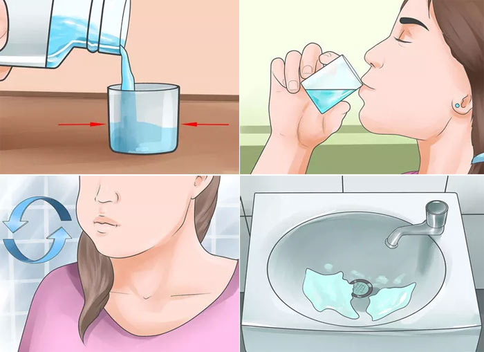 نحوه استفاده از دهانشویه