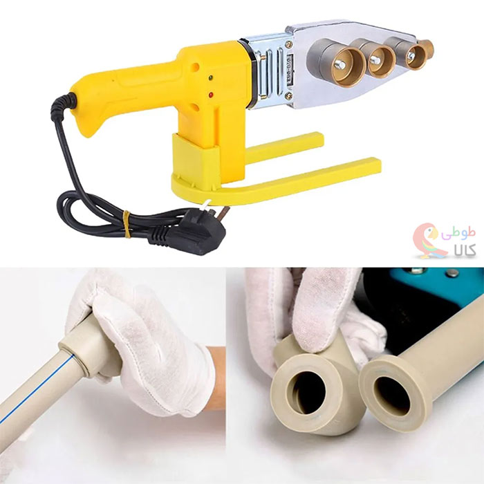 نحوه اتصال لوله سفید توسط اتو لوله کشی