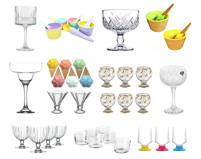 خرید ظرف بستنی خوری