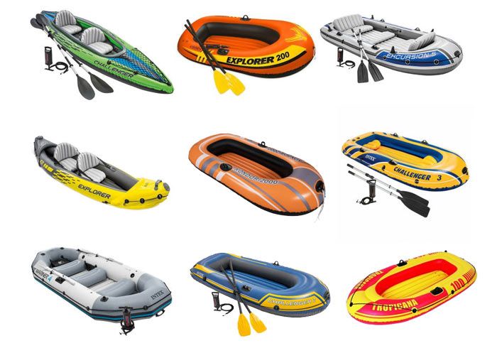 خرید اینترنتی انواع قایق بادی