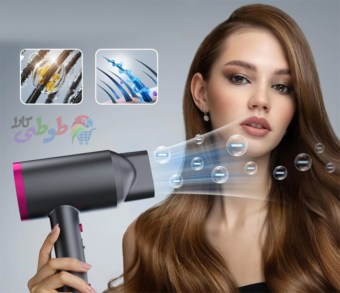 فناوری تولید یون در سشوار