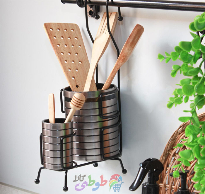 جا قاشقی آویز استیل