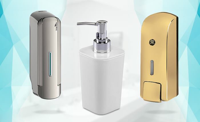 انواع مختلف پمپ مایع دستشویی