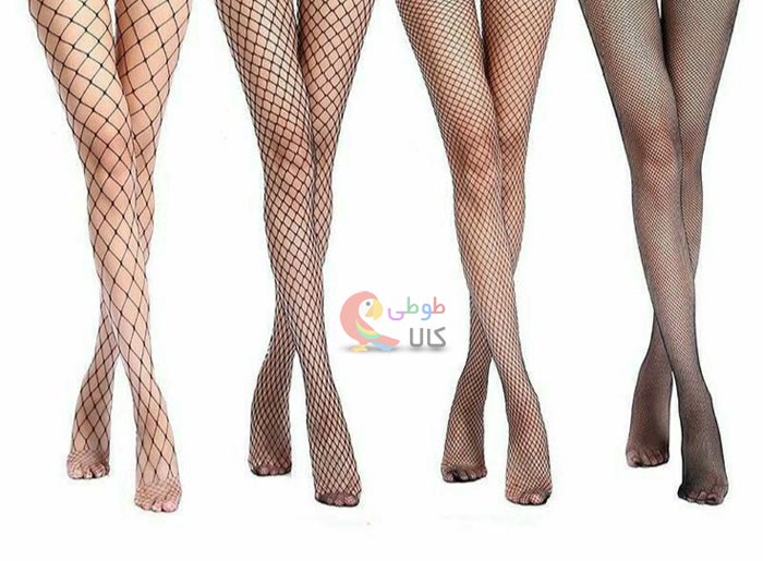 عکس جوراب شلواری مدل تور ماهی