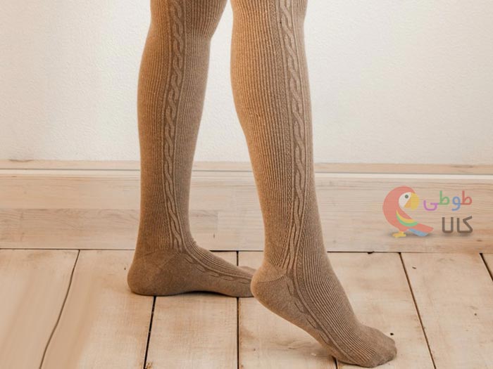 جوراب شلواری ضخیم مخصوص فصل زمستان