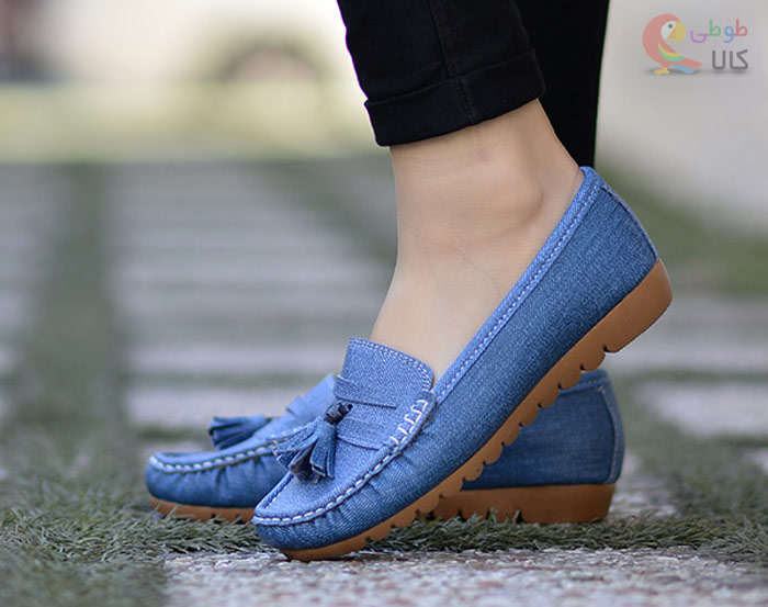 کفش کالج زنانه منقوله دار