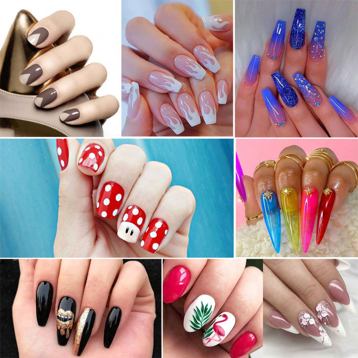 انواع کاشت ناخن