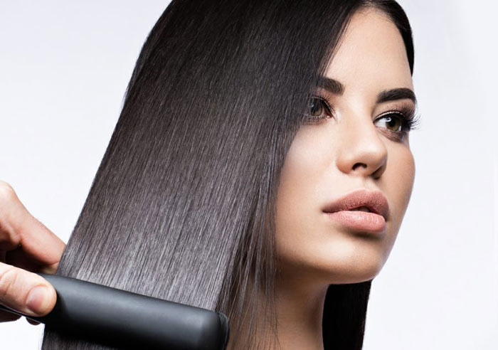 موهای کراتین شده