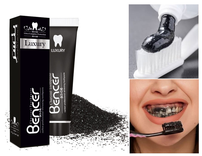 عکس خمیردندان زغالی