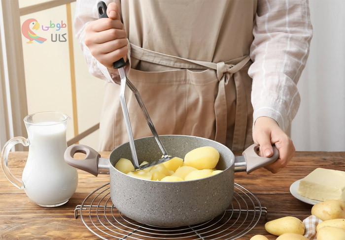 پوره کن سیب زمینی