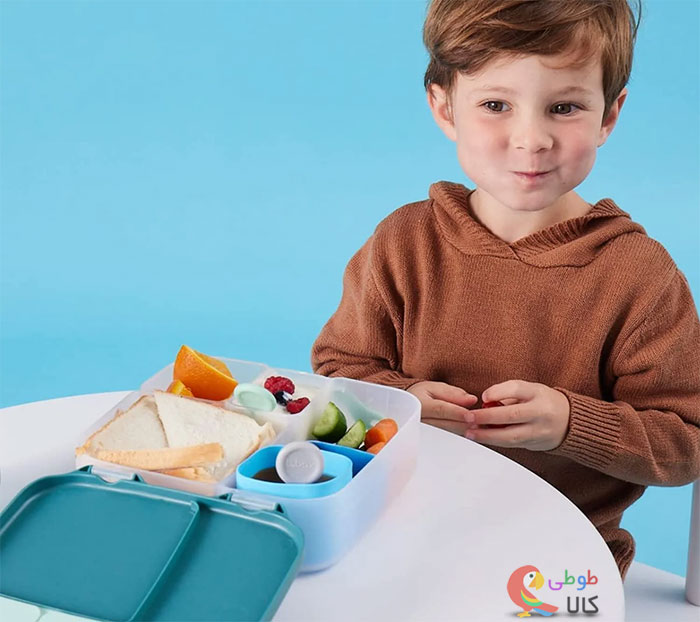 سهولت در استفاده از ظرف غذای کودک