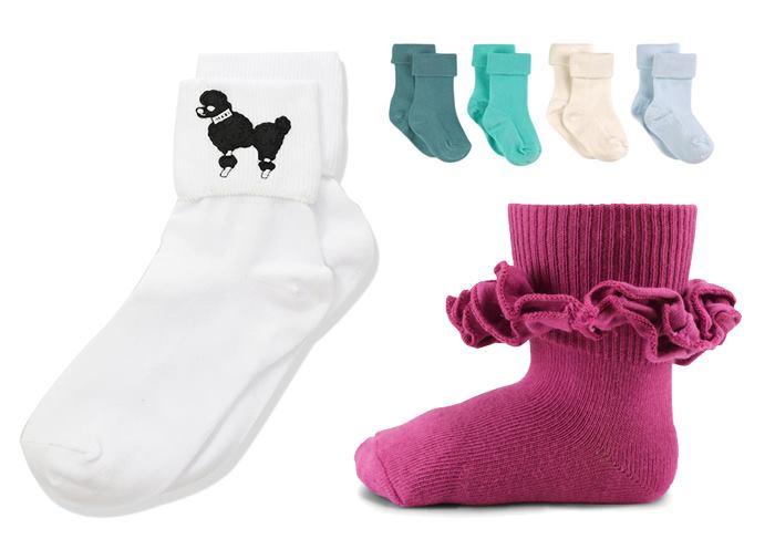 جوراب نوزاد مدل بابی