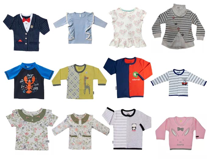 خرید بهترین مدلهای بلوز نوزادی