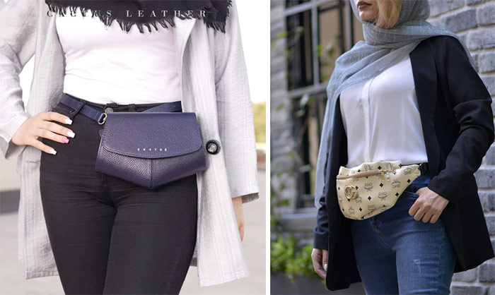 عکس کیف کمری دخترانه