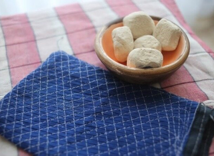 لایه برداری پوست با کیسه و سفید آب