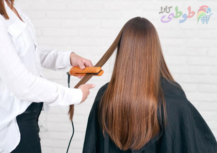 عکس کراتینه کردن مو