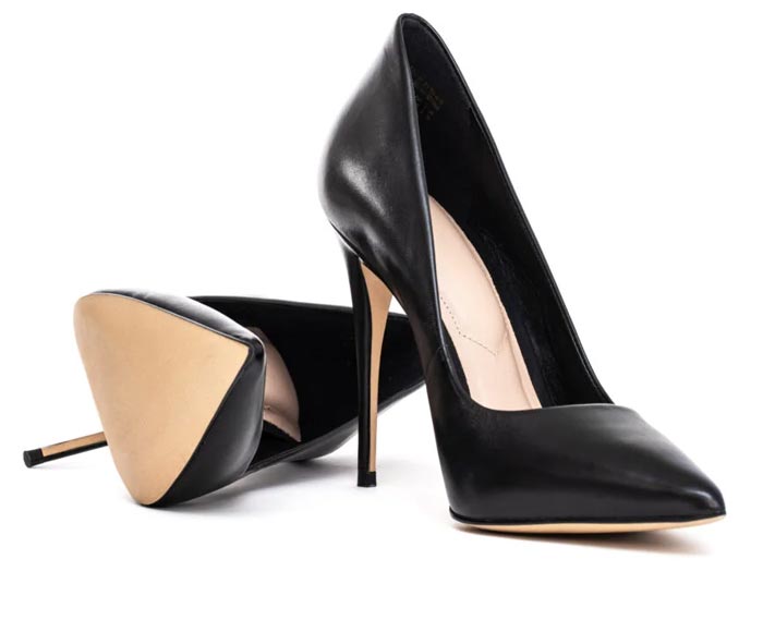 کفش پاشنه بلند زنانه چرم اصل