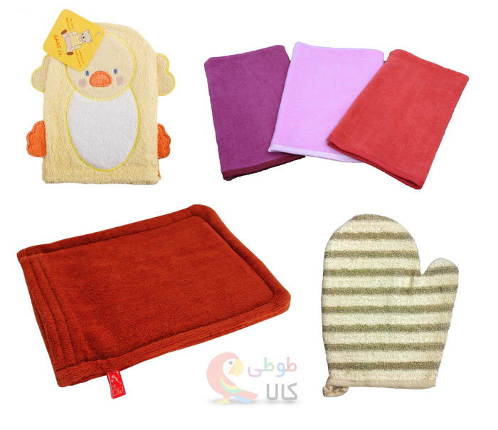 لیف کودک حوله ای