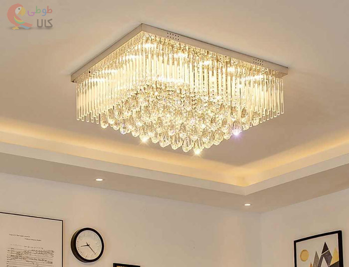 عکس لوستر سقفی