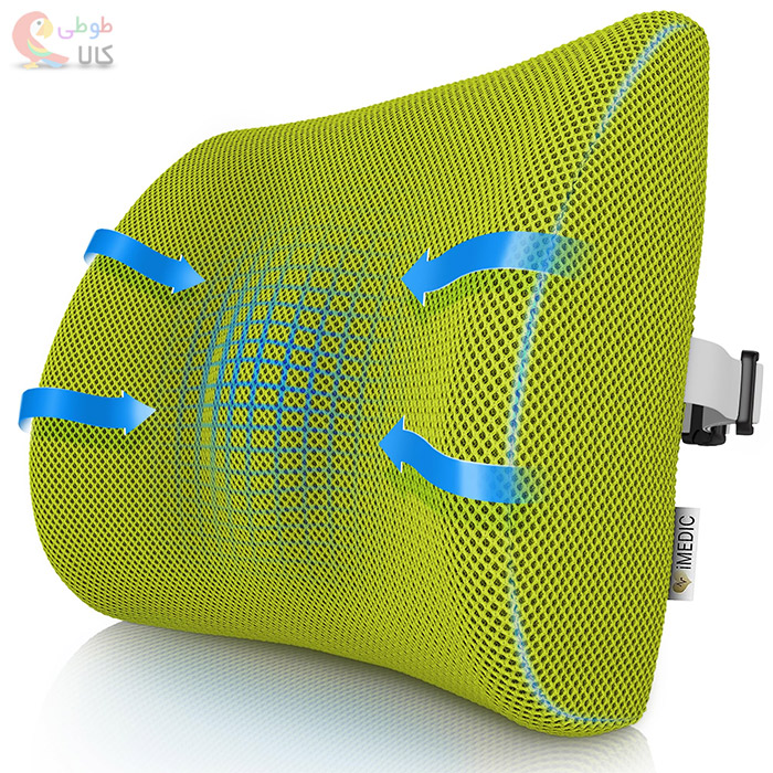 پشتی طبی با قابلیت گردش هوا