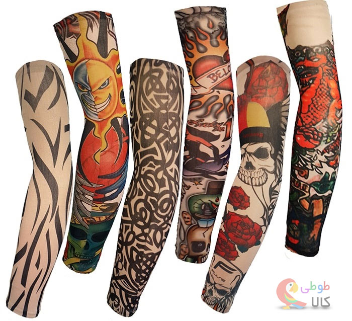انواع مدلهای ساق دست مردانه تاتو
