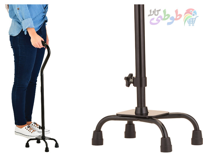 ارتفاع عصا چهار پایه