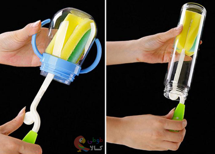 نحوه استفاده و شستشوی شیشه شوی کودک