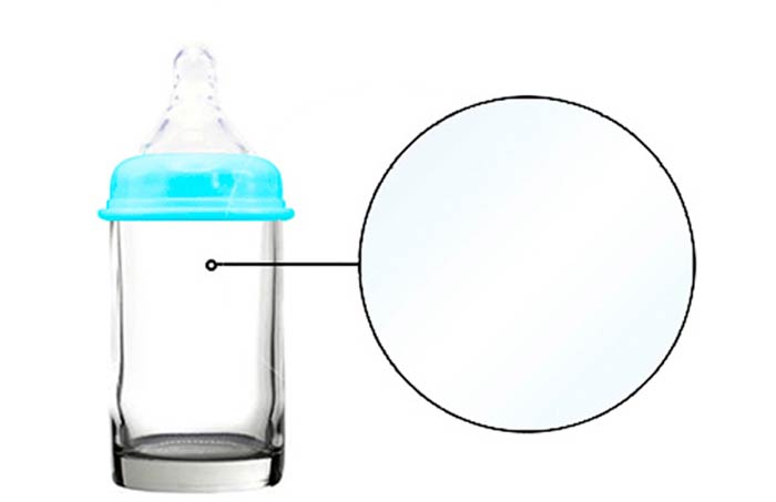 شیشه شیر شیشه ای