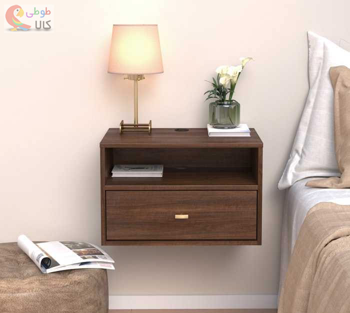 میز پاتختی دیواری