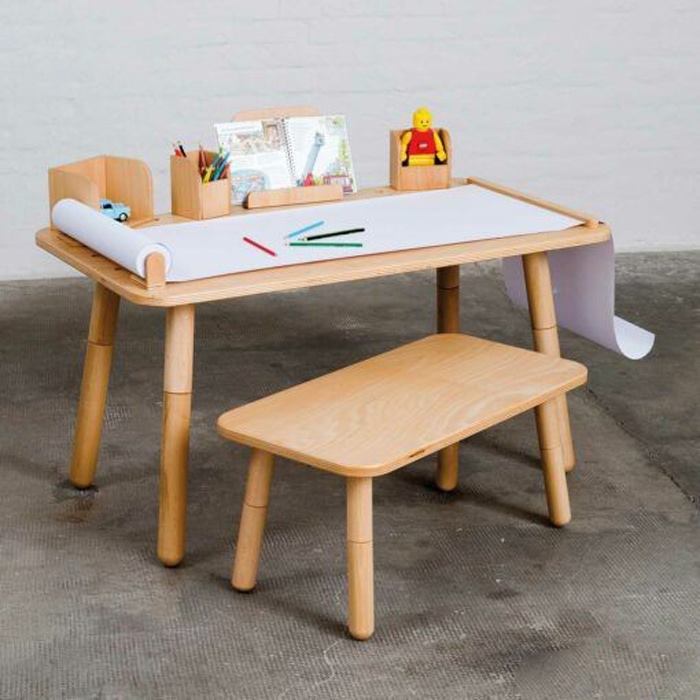 میز تحریر کودک چوبی