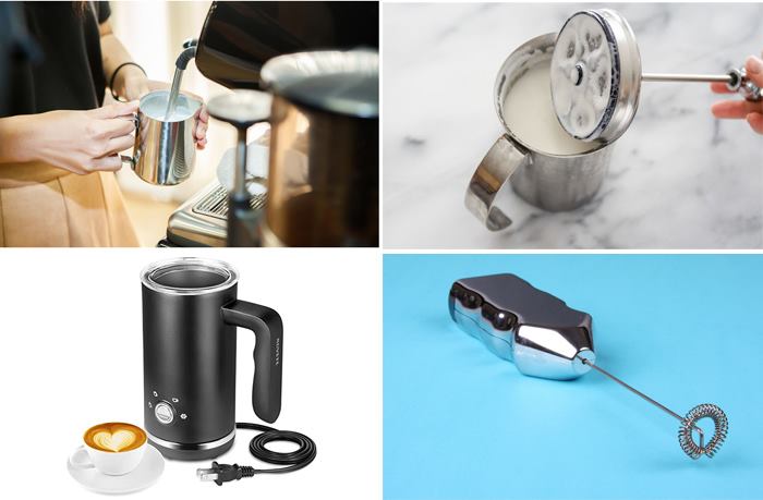 انواع مدل های کف ساز شیر