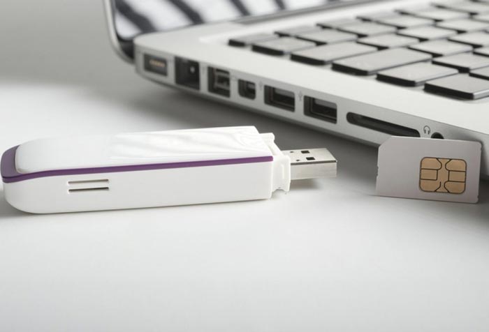 استفاده از دانگل سیم کارتی
