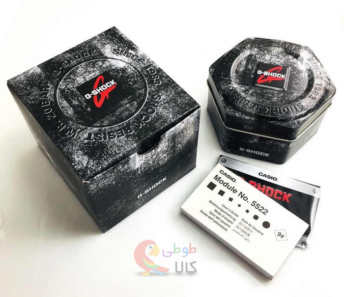 بسته بندی ساعت کاسیو جی شارک