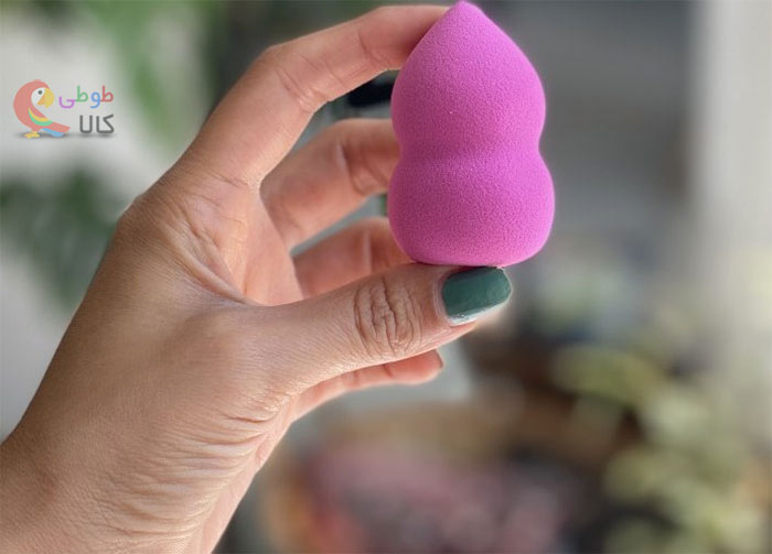 پد آرایشی خامه ای