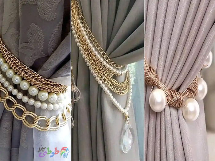 خرید انواع پرده جمع کن