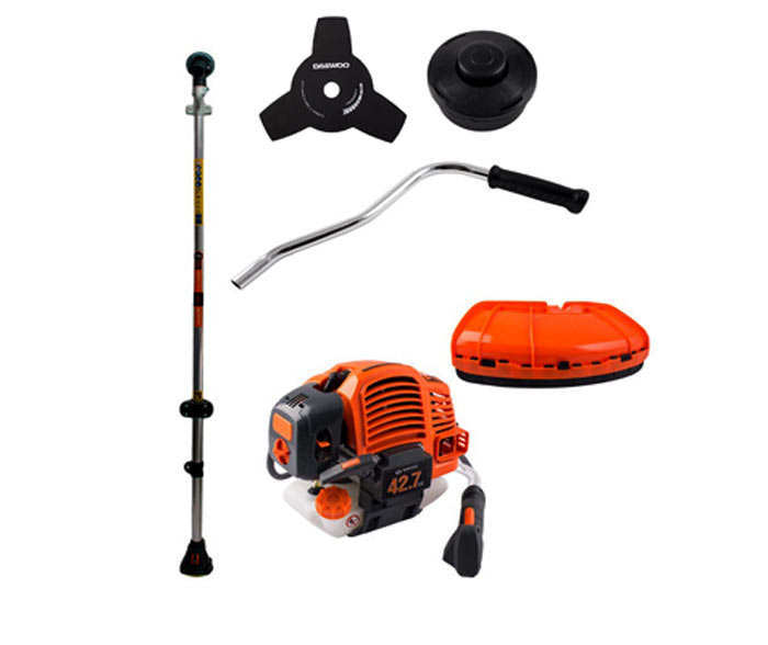 اجزا دستگاه علف زن